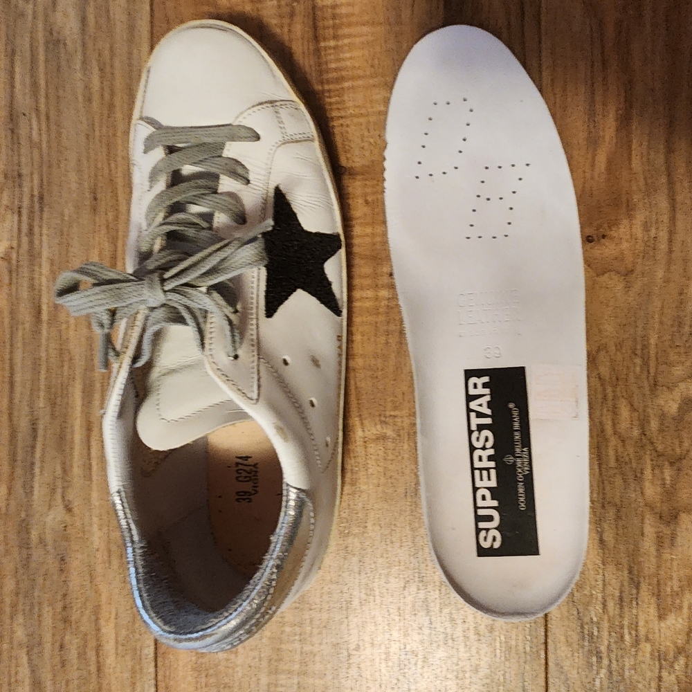 Golden goose superstar leather sneakers authentic - Picture 2 of 6